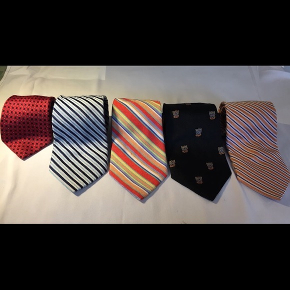 Ralph Lauren Six pack of Vintage Men’s Ties - Picture 7 of 8